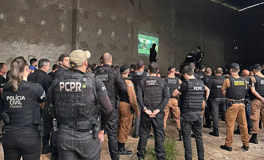 PCPR prende 21 integrantes de organização criminosa ligada ao tráfico de drogas