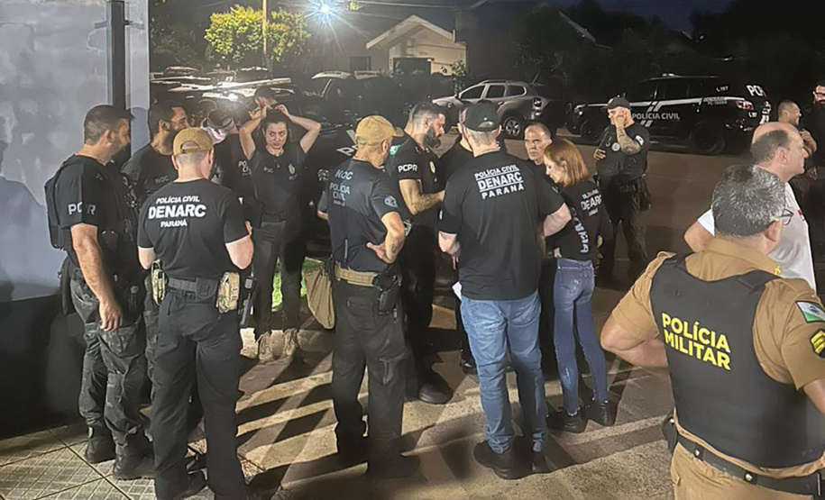 PCPR e PM fazem operação contra o tráfico em Nova Santa Rosa