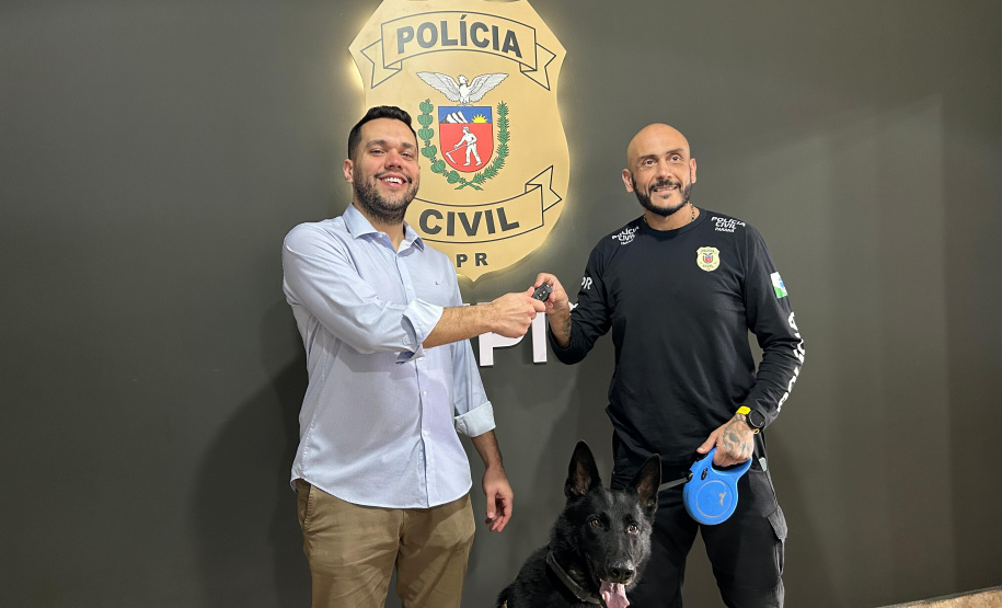 PCPR recebe sete novas viaturas blindadas para Núcleo de Operações com Cães