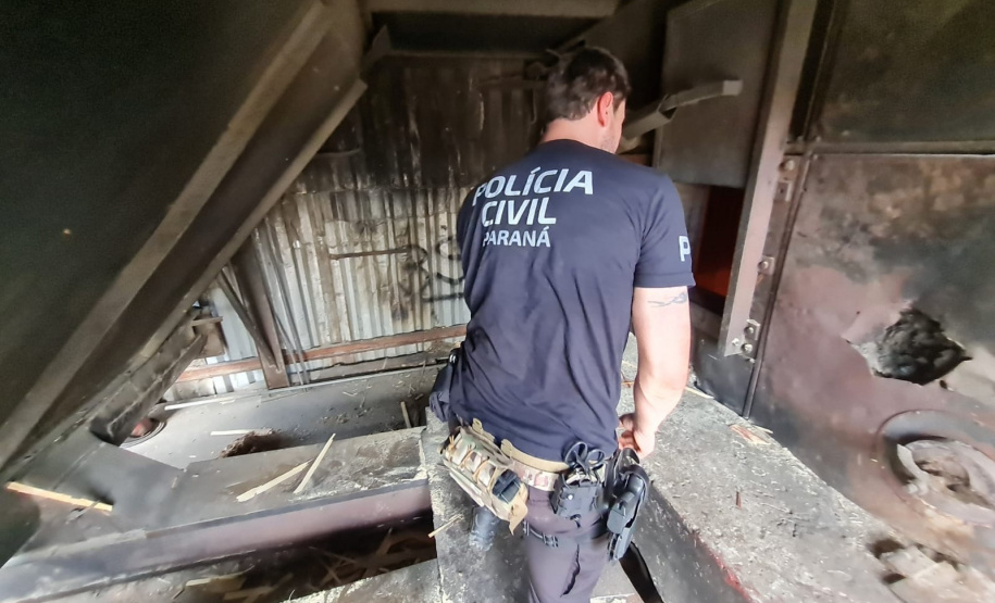 PCPR incinera 1 tonelada de drogas em Irati