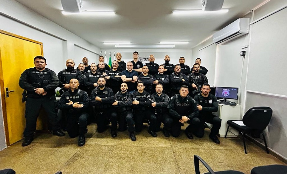 Grupo de Operações Especiais da Polícia Penal recebe menção honrosa do Poder Legislativo em Maringá