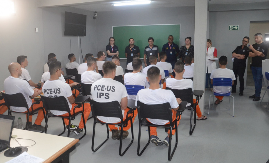 PPPR e Senai promovem curso de eletricista predial em penitenciária de Piraquara