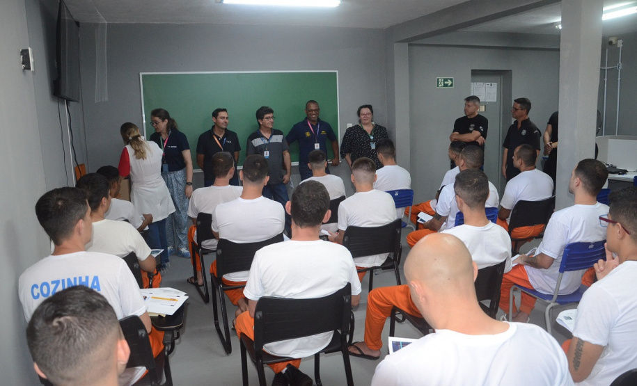 PPPR e Senai promovem curso de eletricista predial em penitenciária de Piraquara