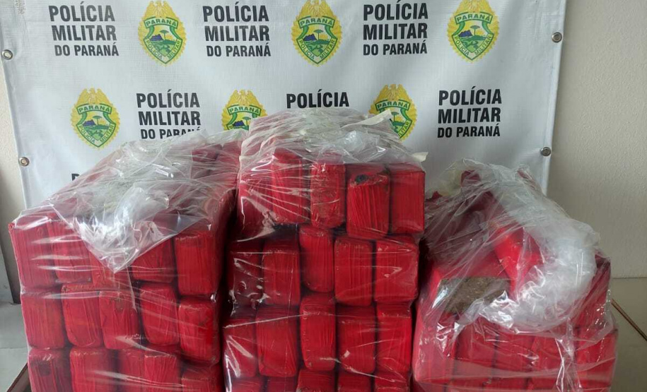 PMPR apreende quase 50 kg de maconha em Londrina