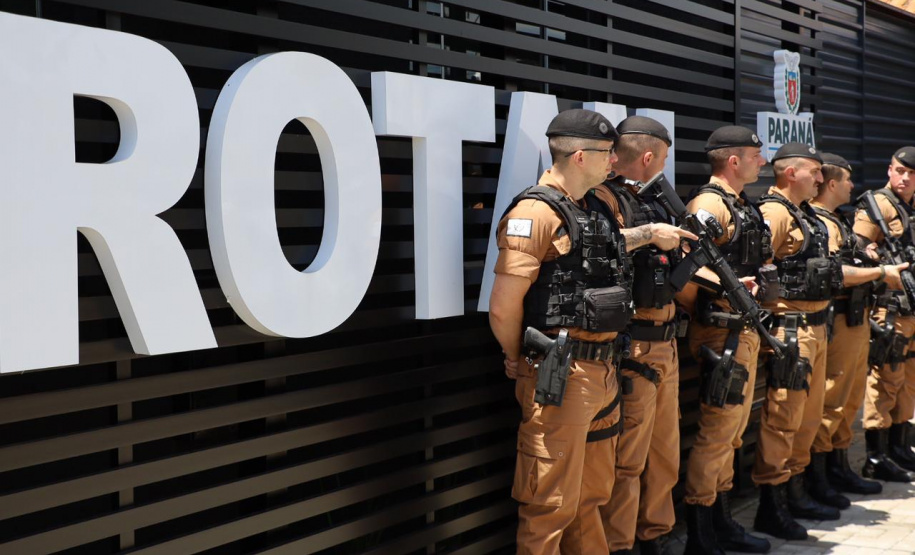 Para reforçar combate ao crime, Clevelândia passa a contar com nova base da Rotam