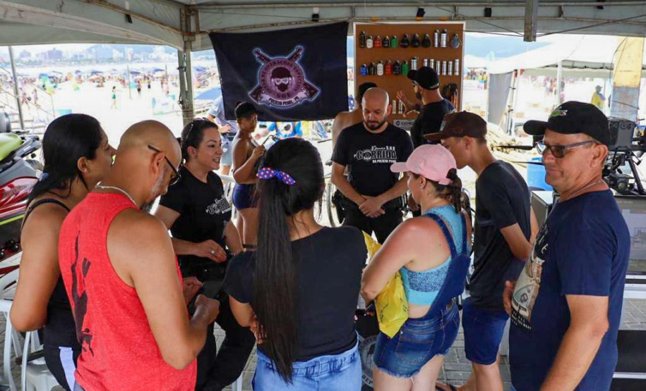 Exposição das forças de segurança mostra equipamentos e serviços à população