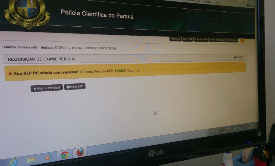 Sistema Gestor de Laudos da Polícia Científica do Paraná completa 10 anos