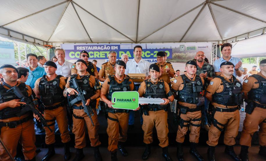 Para reforçar combate ao crime, Clevelândia passa a contar com nova base da Rotam