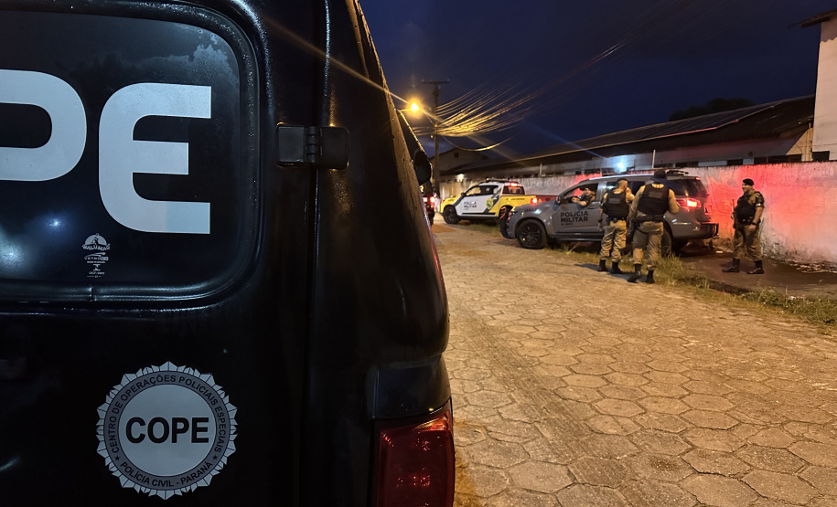 Operação Conjunta da PMPR e Polícia Civil realiza cumprimento de Mandados em Curitiba e no Litoral do Estado.