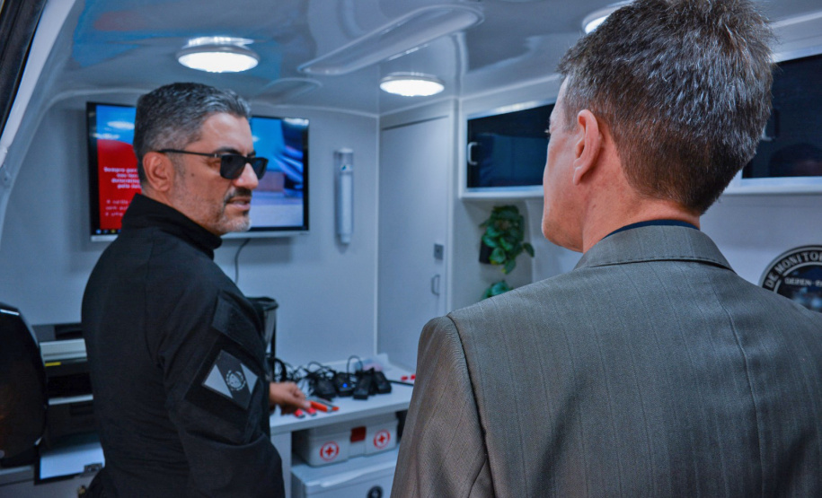 Paraná recebe primeira unidade móvel de monitoração eletrônica do País