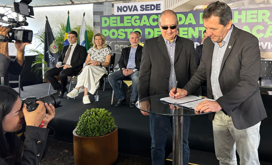 PCPR inaugura Delegacia da Mulher e Posto de Identificação em Foz do Iguaçu
