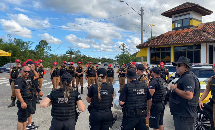 Operação preventiva integra forças de segurança no Litoral do Estado