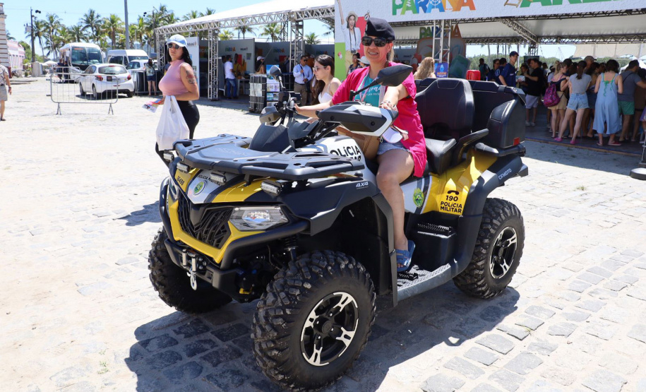 Reforço policial no Porto de Paranaguá garante recepção segura aos turistas