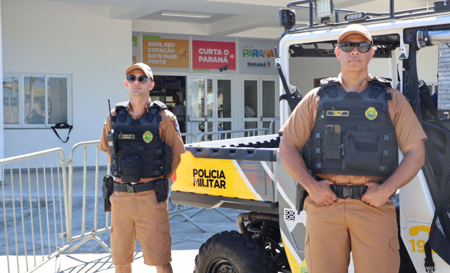 Reforço policial no Porto de Paranaguá garante recepção segura aos turistas