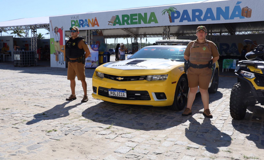 Reforço policial no Porto de Paranaguá garante recepção segura aos turistas