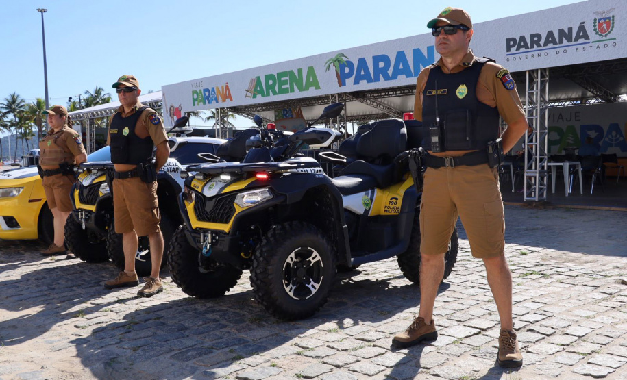 Reforço policial no Porto de Paranaguá garante recepção segura aos turistas