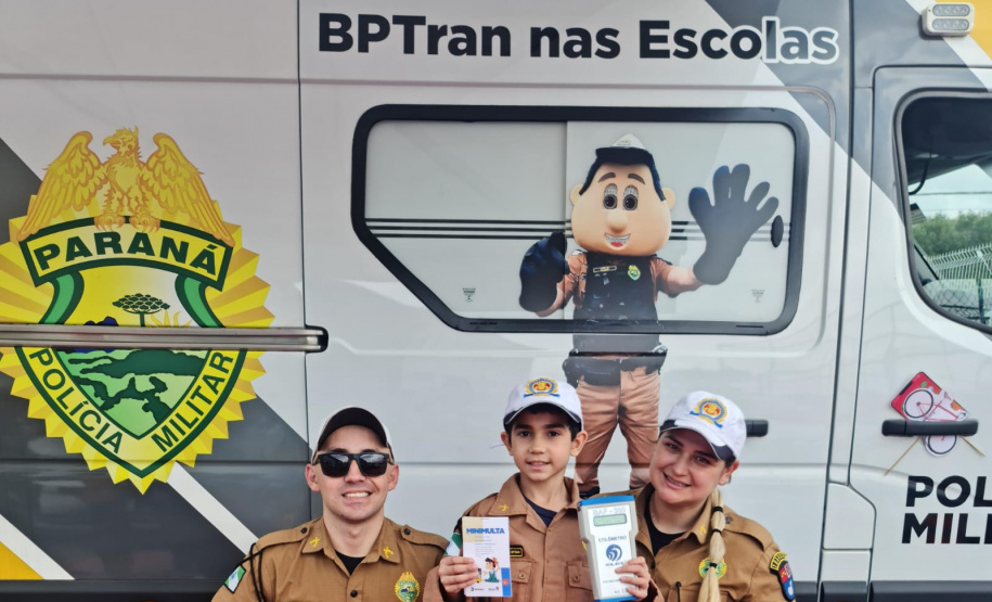 Projeto BPTran nas Escolas ensina crianças a serem cidadãos mais conscientes no trânsito