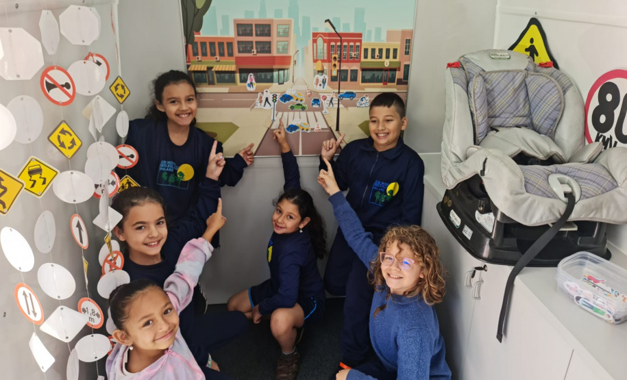 Projeto BPTran nas Escolas ensina crianças a serem cidadãos mais conscientes no trânsito