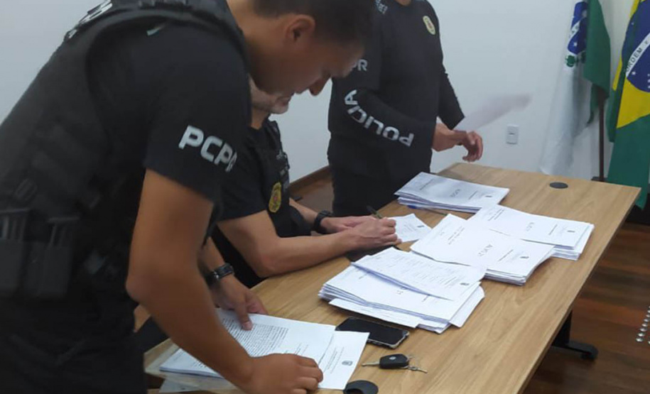 Mais de 200 policiais atuam em operação da PCPR contra o tráfico de drogas