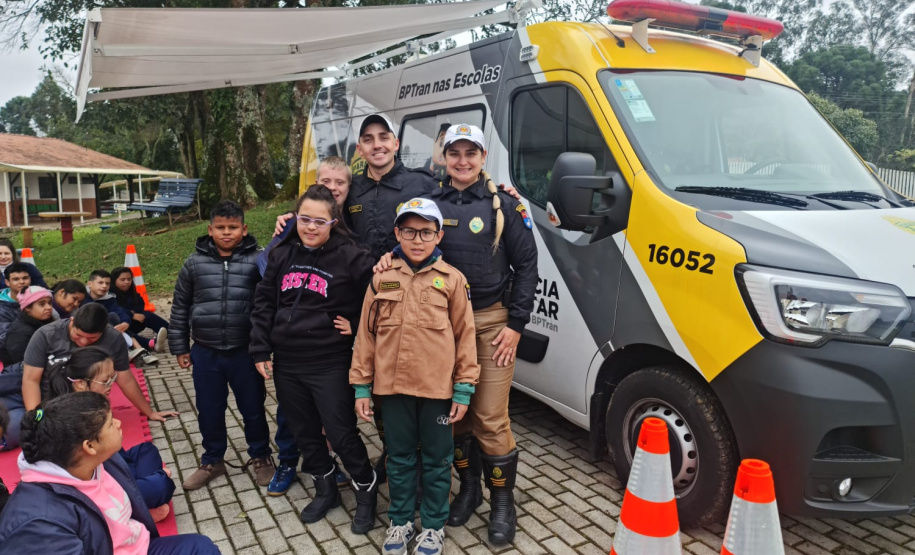 Projeto BPTran nas Escolas ensina crianças a serem cidadãos mais conscientes no trânsito