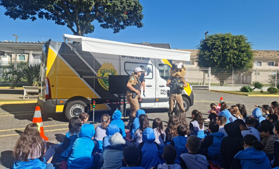 Projeto BPTran nas Escolas ensina crianças a serem cidadãos mais conscientes no trânsito