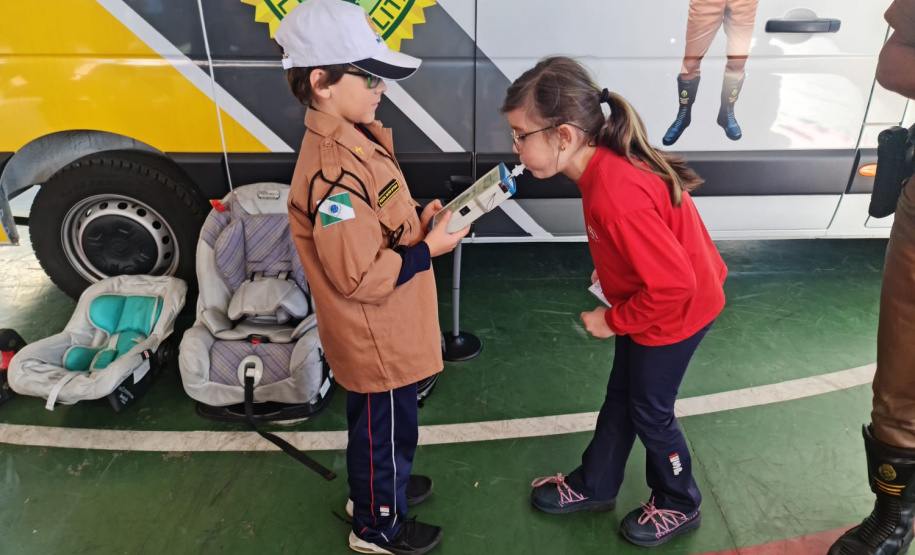 Projeto BPTran nas Escolas ensina crianças a serem cidadãos mais conscientes no trânsito