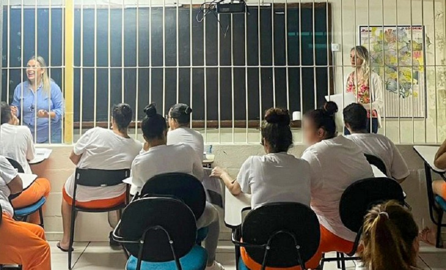 Projeto de atenção à saúde da mulher é realizado na Cadeia Pública Feminina de Londrina