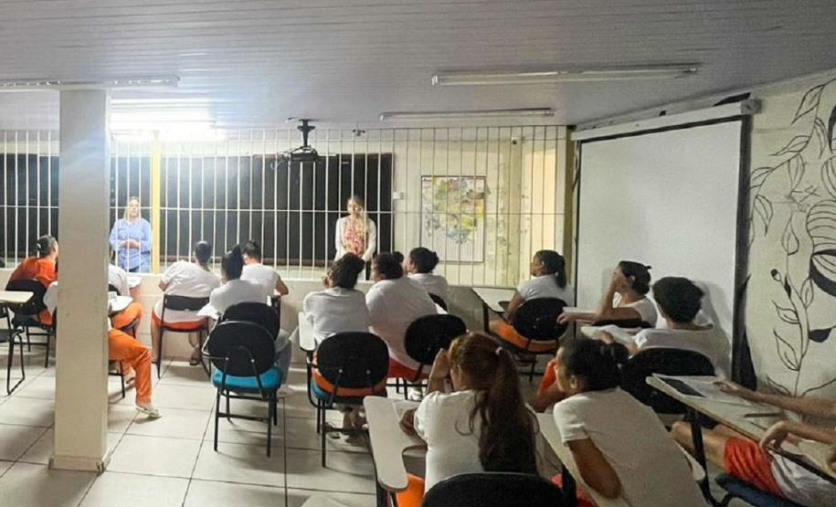 Projeto de atenção à saúde da mulher é realizado na Cadeia Pública Feminina de Londrina
