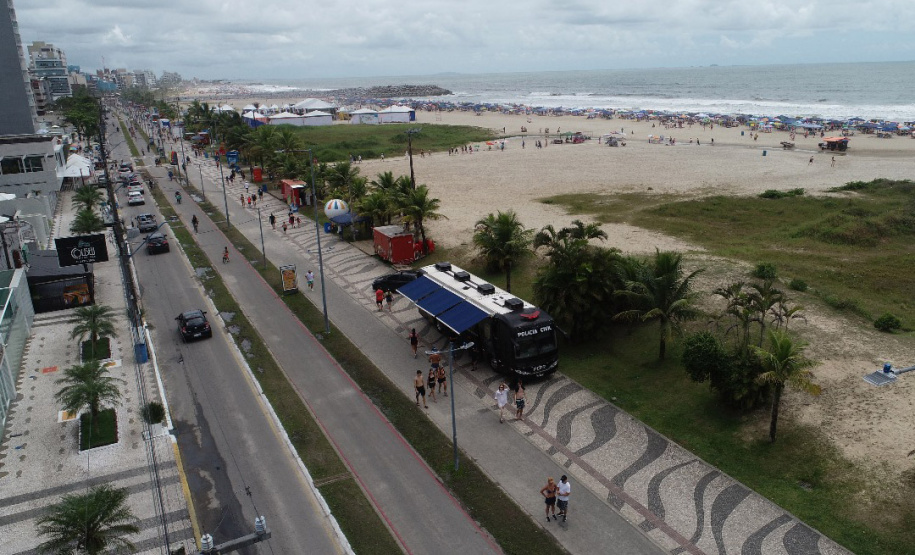 Com Delegacia Móvel e reforço no efetivo, forças de segurança vão apoiar shows no verão