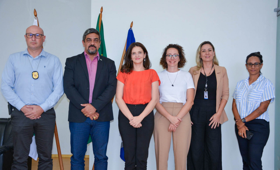 Comitiva da UNODC que trabalha com sistema prisional visita unidades do Paraná