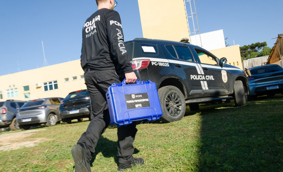 PCPR registrou aumento de 99,5% nas perícias em locais de crime em 2023