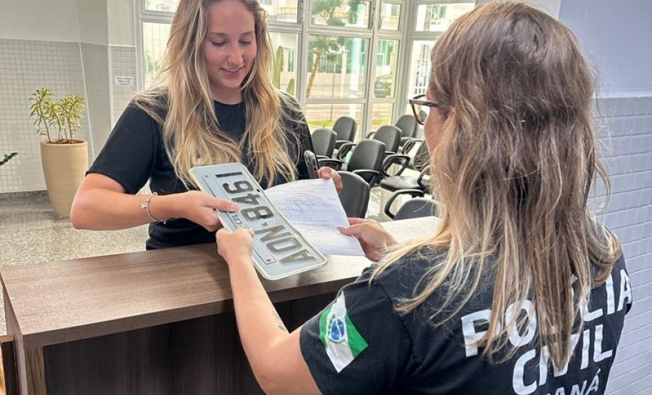 Perda de placa de veículo em alagamento deve ser registrada na Polícia Civil