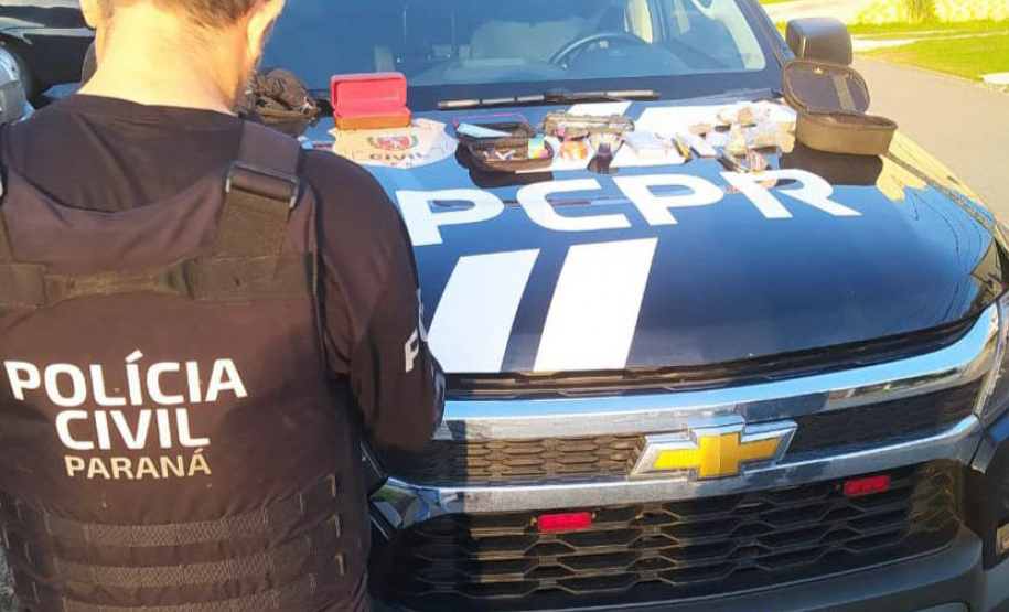 Mais de 200 policiais atuam em operação da PCPR contra o tráfico de drogas