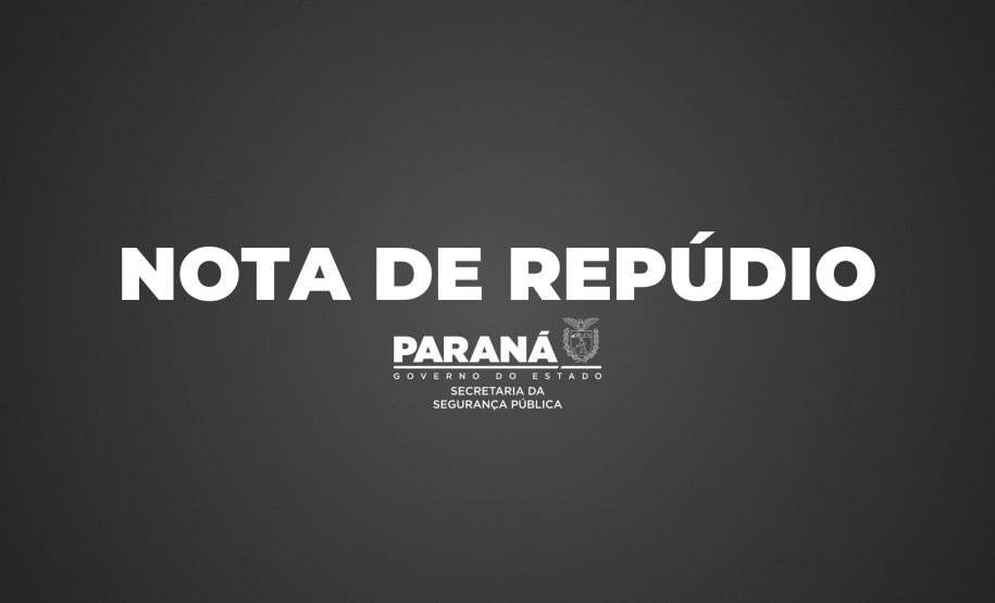 Nota de Repúdio