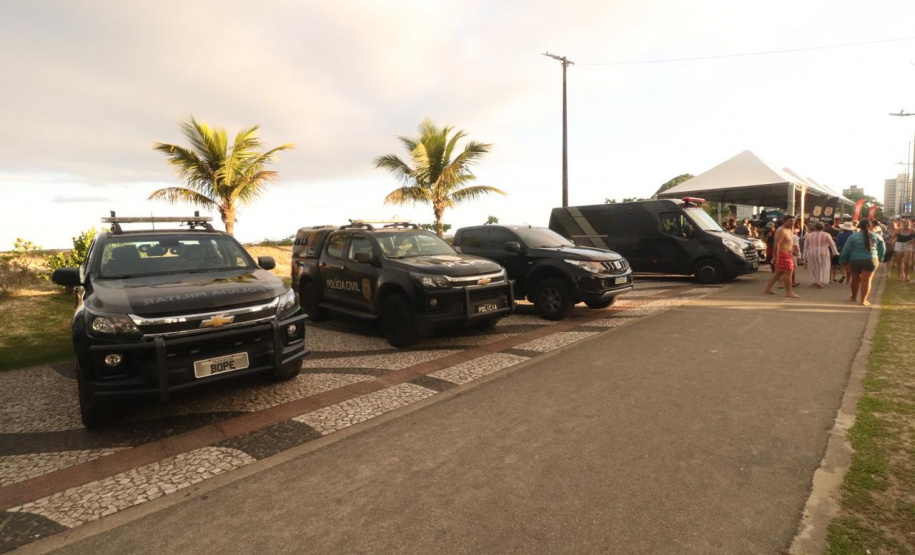 Evento em Caiobá encerra exposição das forças de segurança nesta temporada