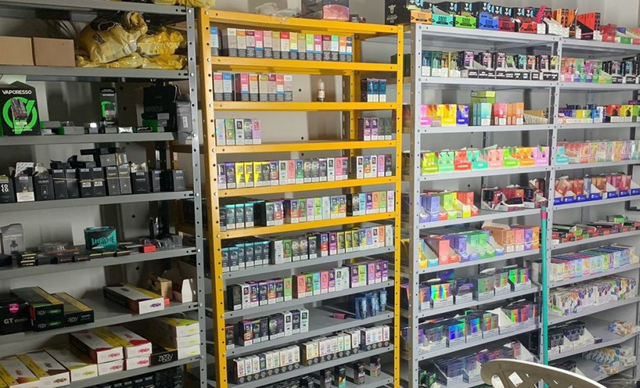 AIFU apreende 2.347 cigarros eletrônicos