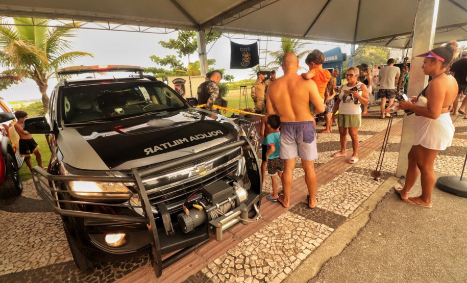 Evento em Caiobá encerra exposição das forças de segurança nesta temporada