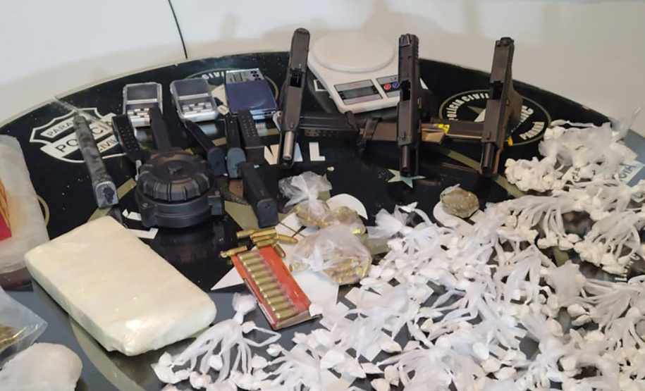 PCPR prende integrantes de grupo criminoso que entregava drogas com serviço de delivery