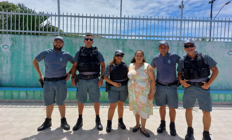 Polícia Penal do Paraná realiza ação solidária na Casa da Criança e do Adolescente em Guaratuba