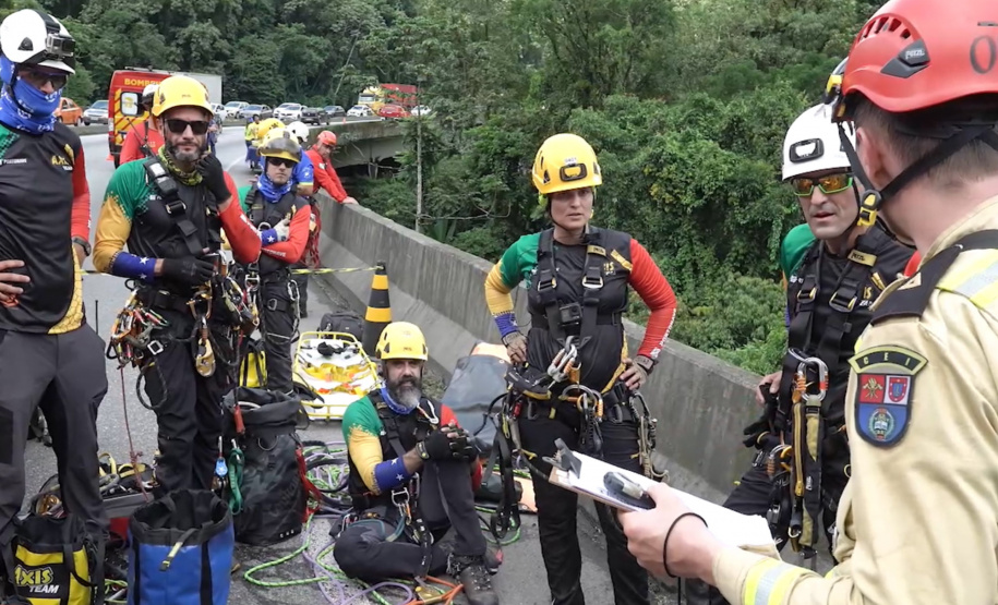 Bombeiros do Paraná têm melhor colocação entre sul-americanos no Grimpday
