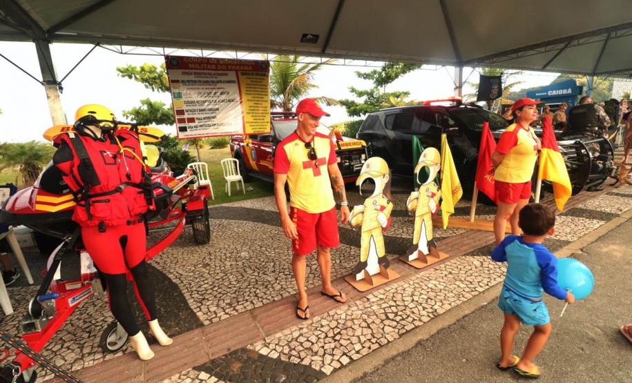 Evento em Caiobá encerra exposição das forças de segurança nesta temporada