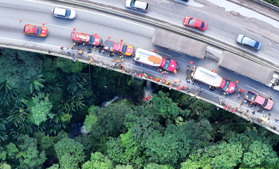 Bombeiros do Paraná têm melhor colocação entre sul-americanos no Grimpday