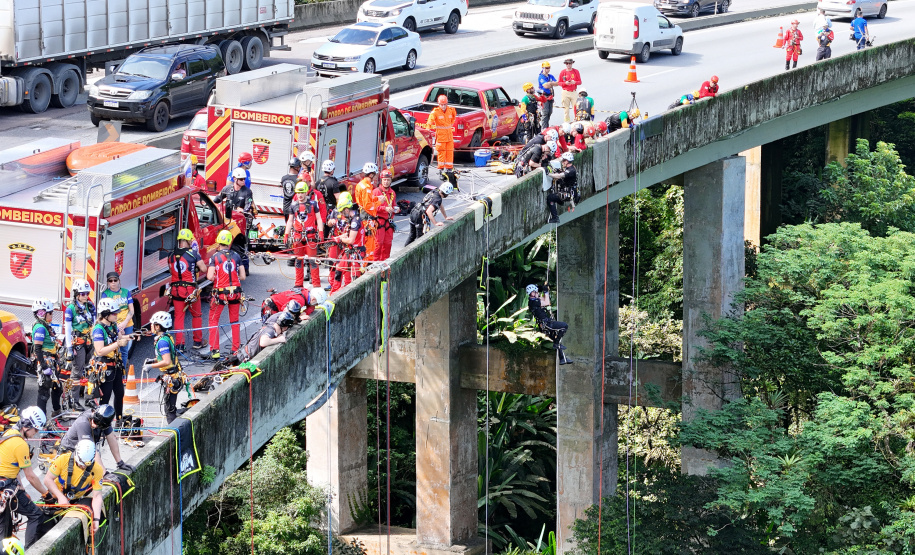 Bombeiros do Paraná têm melhor colocação entre sul-americanos no Grimpday