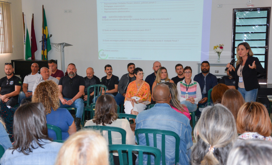 Polícia Penal promove Semana Pedagógica do sistema prisional