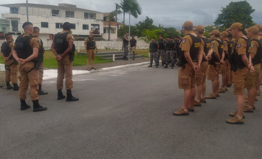 Operação Ezequiel 37 em Paranaguá resulta em prisão e apreensão de arma e droga
