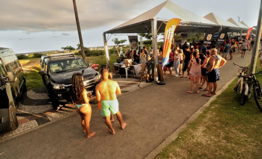 Evento em Caiobá encerra exposição das forças de segurança nesta temporada