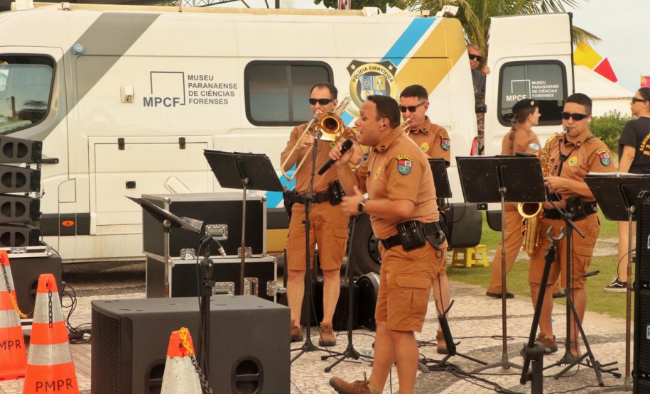 Evento em Caiobá encerra exposição das forças de segurança nesta temporada