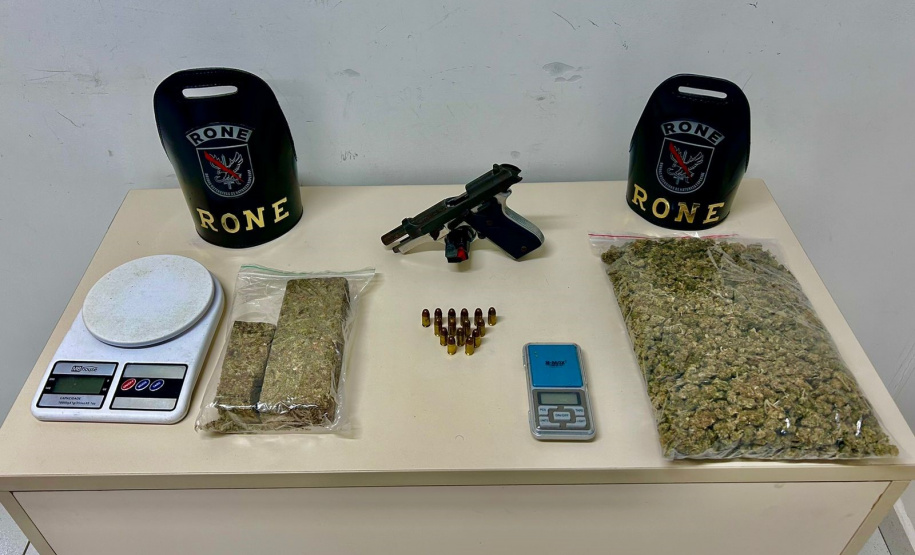 Operação Ezequiel 37 em Paranaguá resulta em prisão e apreensão de arma e droga