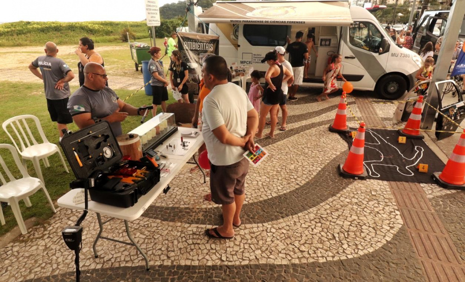 Evento em Caiobá encerra exposição das forças de segurança nesta temporada