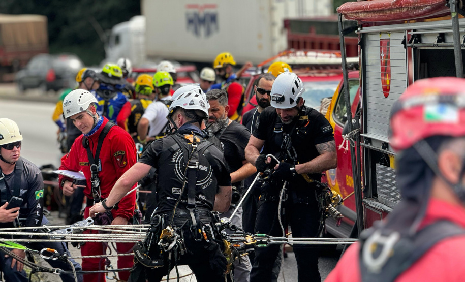 Bombeiros do Paraná têm melhor colocação entre sul-americanos no Grimpday